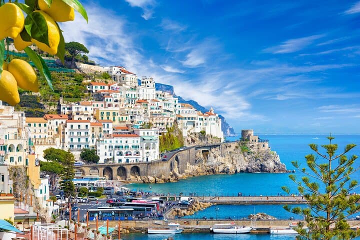 Amalfi Coast Private Tour: Positano, Amalfi and Ravello from Naples