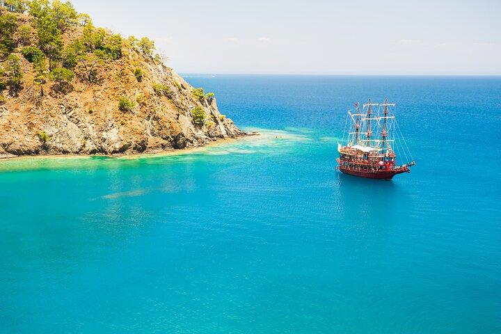 Ontspannende boottocht met lunch en drankjes vanuit Antalya