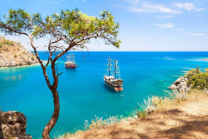 Ontspannende boottocht met lunch en drankjes vanuit Antalya