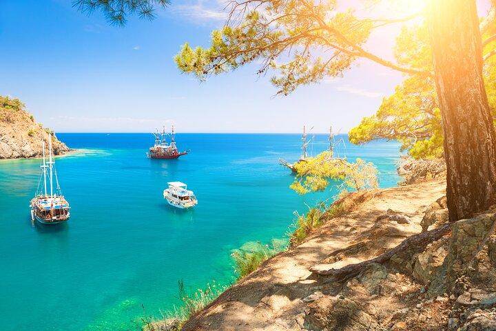 Ontspannende boottocht met lunch en drankjes vanuit Antalya