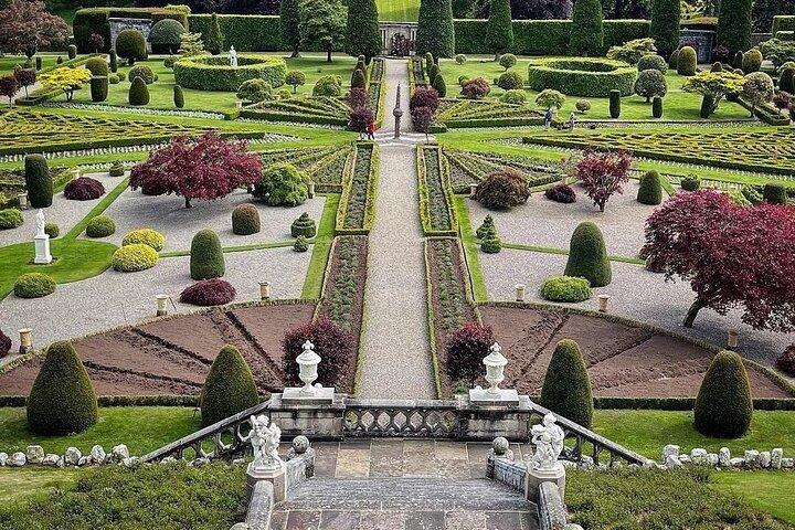 Tour guidato privato di un giorno del Perthshire e del Castello di Drummond
