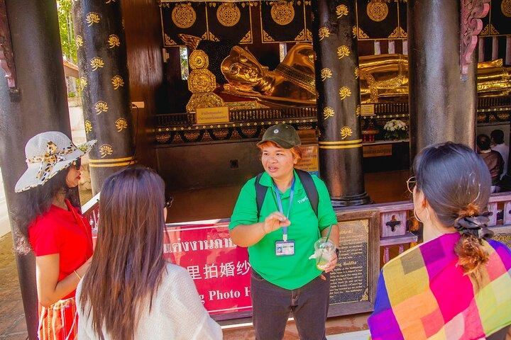 Chiang Mais gamle by og templer guidet vandretur - 3 timer