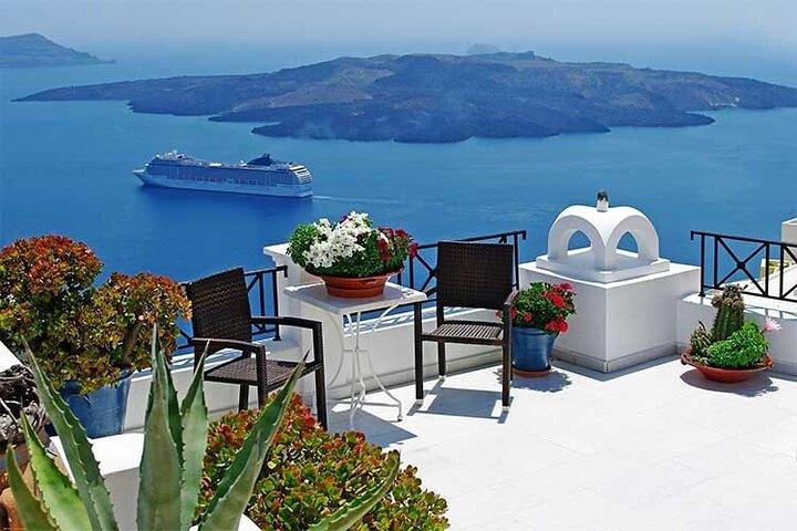 Tour privado de día completo a Santorini