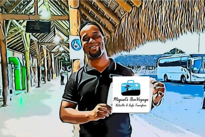 1-vejs Transfer Miguel's BonVoyage PUJ Lufthavn til Bayahibe eller Bayahibe til PUJ