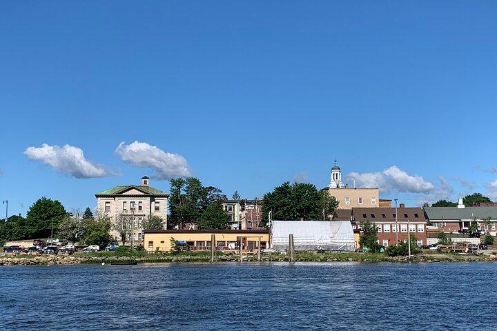 Downtown Bath, Maine och The City of Ships Walking Tour