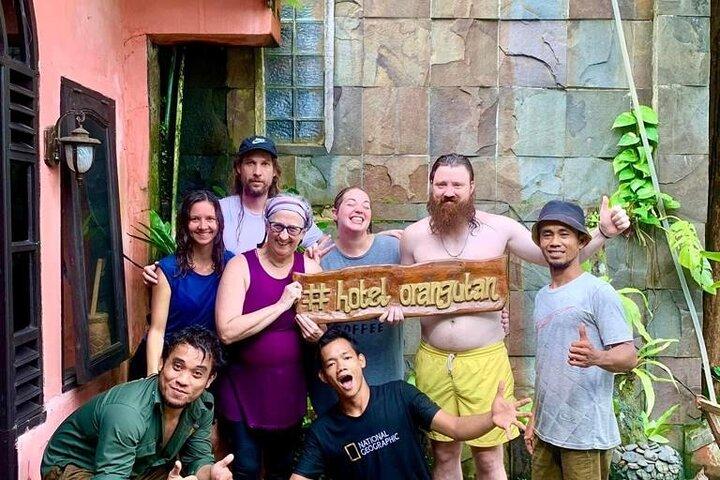 2 dages Orangutan Jungle Trek fra Non-For-Profit Hotel Orangutan