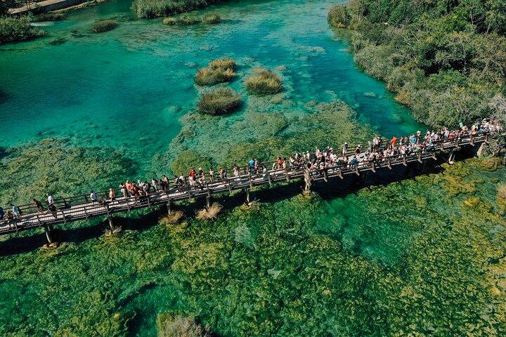 De Split: passeio pelas cachoeiras de Krka, cruzeiro de barco e natação