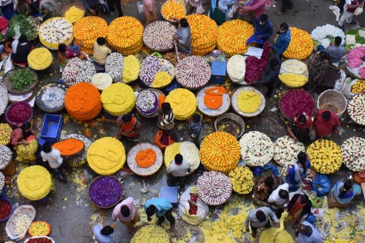 Palácio Tipu + Koté Vishnu + Forte + Mercado KR + Templo Jain = Bengaluru Pété Walk