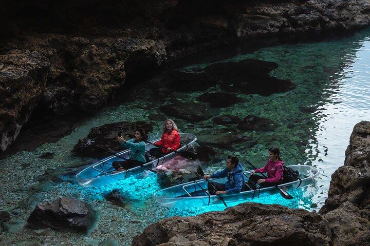 Transparent Kayak Sunset til Dusk Glow oplevelse fra Pula
