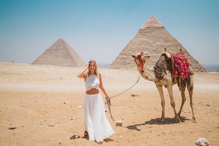 Dagstur till pyramiderna och det stora egyptiska museet