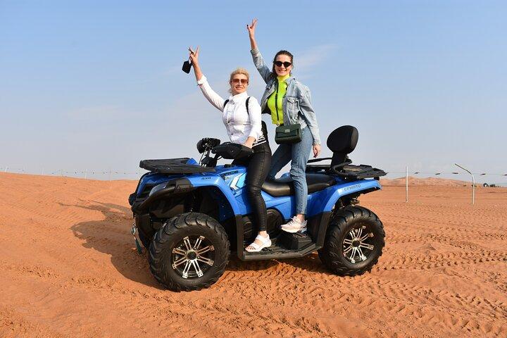 Dubai ATV Self Drive Quad Bike avec balade à dos de chameau et sandboard