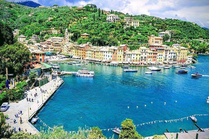 Luxe dagtrip Portofino en Serravalle outlet vanuit Milaan