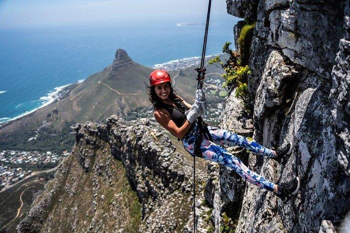 1 - Expérience de descente en rappel de Table Mountain