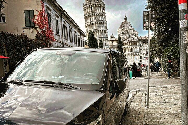 Transfert privé de Rome à Pise