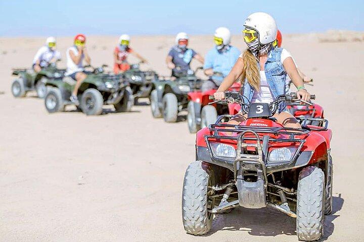 Marsa Alam: esperienza di safari nel deserto di 3 ore con il quad ATV e il giro in cammello