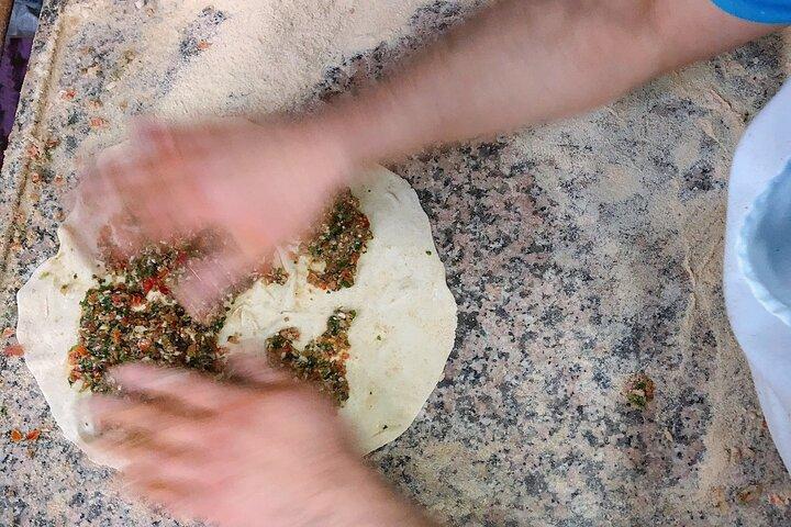 Full-Day Two Continents Food Private Guided Tour with Ferry Tickets