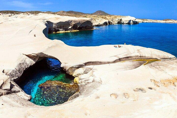 Excursão privada de dia inteiro à Ilha de Milos