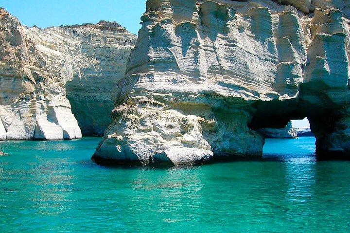 Visite privée d'une journée sur l'île de Milos