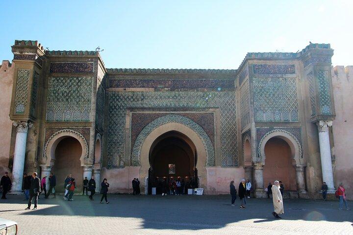 Excursión de un día desde Fez a Meknes, Volubilis, Moulay Idriss