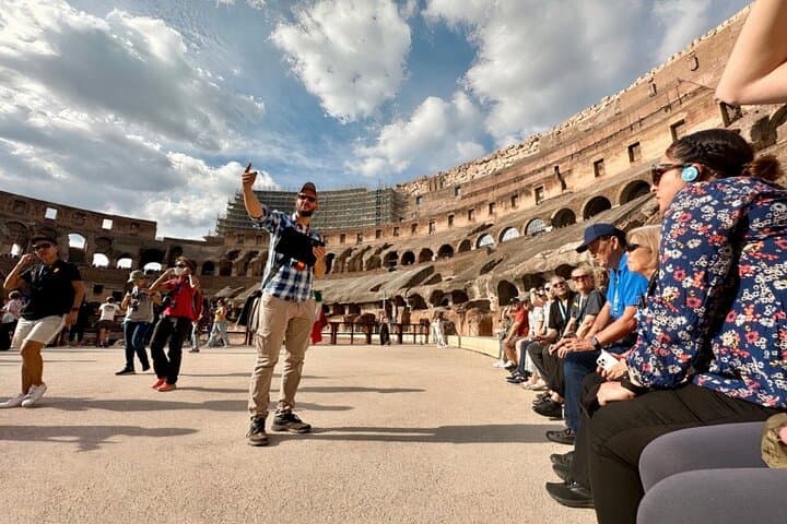 Rome: Colosseum with Roman Forum & Palatine Hill + Arena Optional
