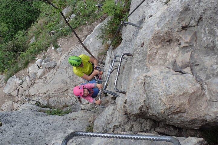 Via Ferrata de 3 horas para Sentiero Colodri para toda a família