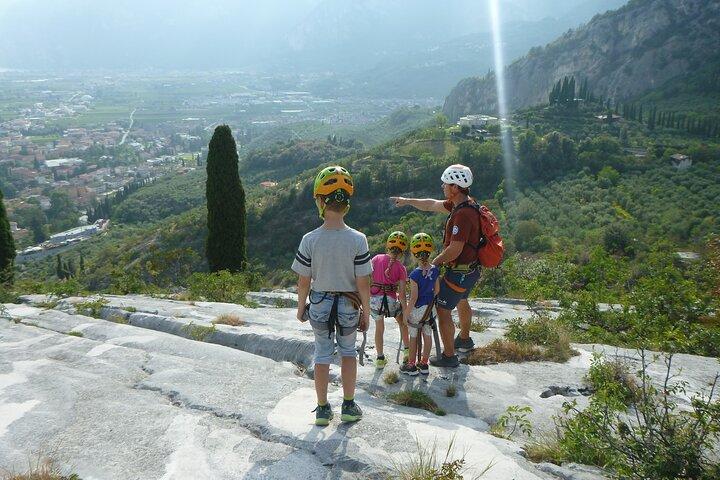 Via Ferrata de 3 horas para Sentiero Colodri para toda a família