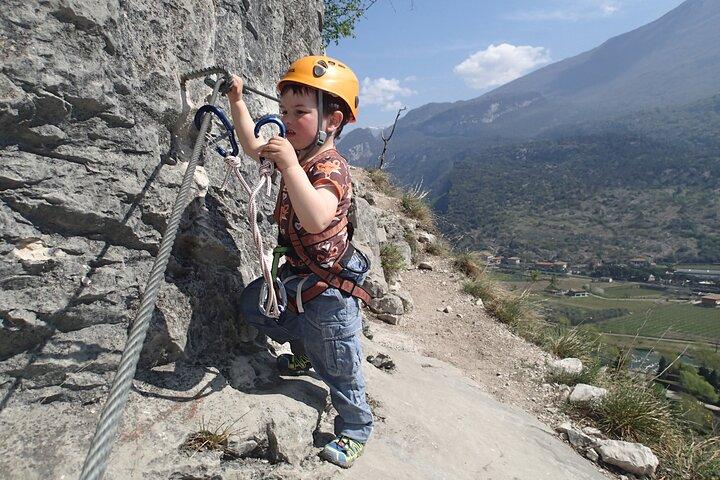 Via Ferrata de 3 horas para Sentiero Colodri para toda a família