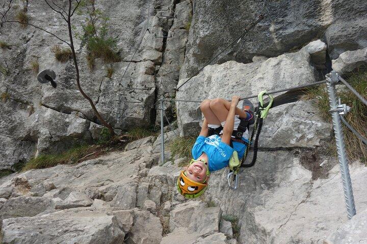 Via Ferrata de 3 horas para Sentiero Colodri para toda a família