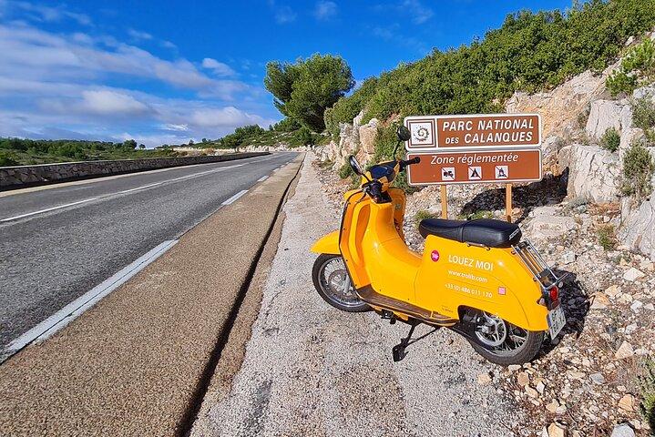 E-motorcykel virtuel guidet tur i Marseille