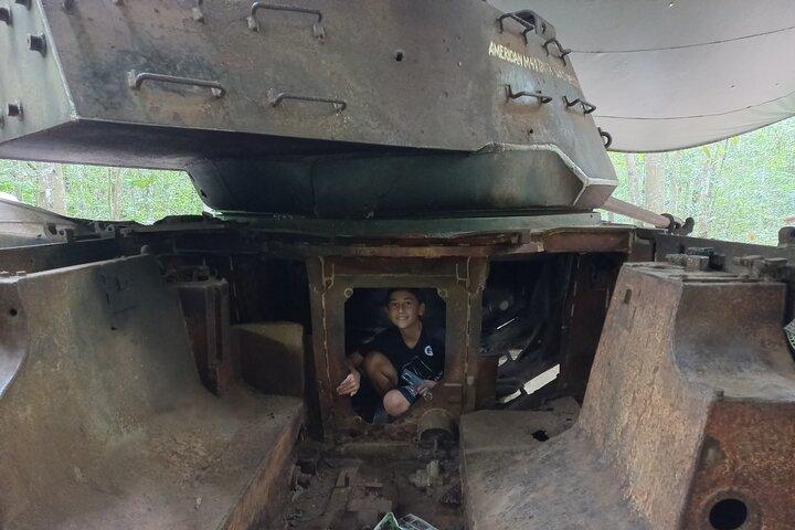 Os túneis de Cu Chi com 20 anos de insider
