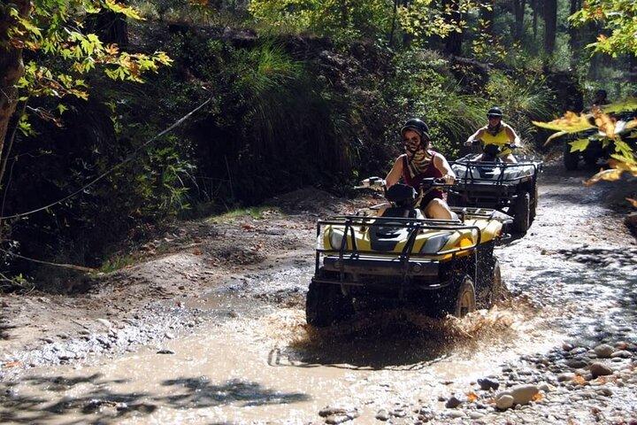 Rafting de dia inteiro, tirolesa, aventura de quadriciclo e buggy de Side/Manavgat