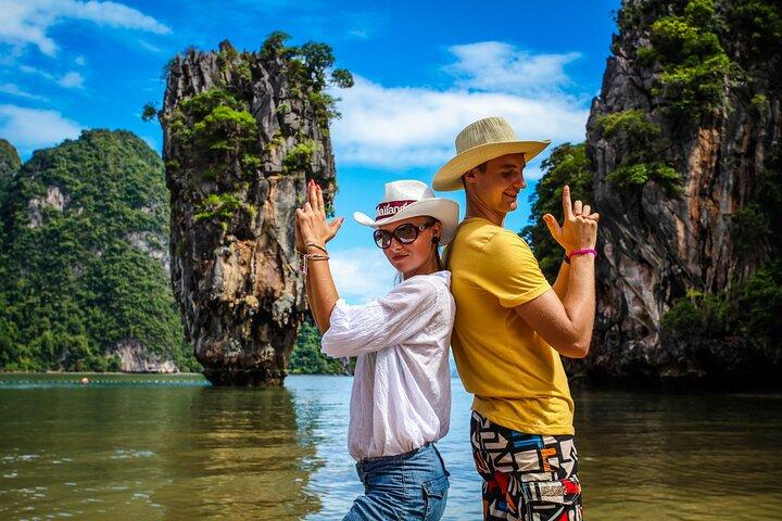 プーケット発ジェームズボンド諸島＆パンガー湾シーカヌーツアー