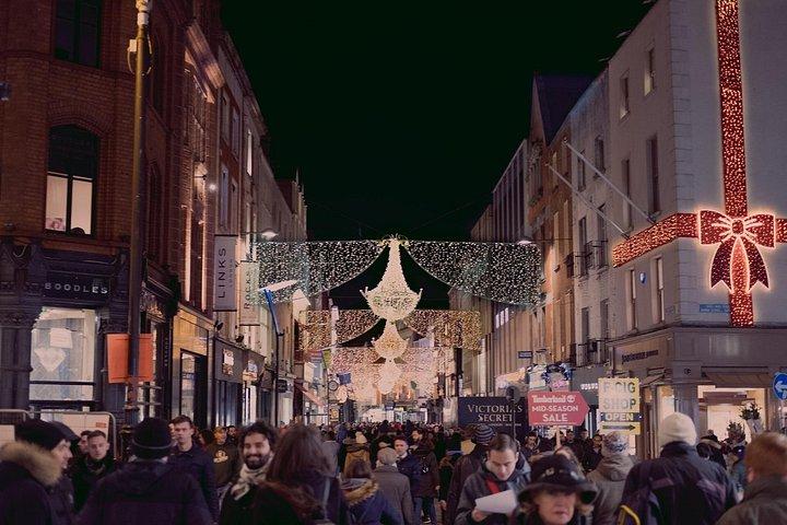ダブリンのプライベートクリスマス遺産ウォーキングツアー