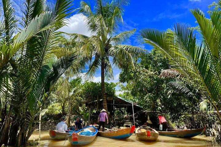Tour di un'intera giornata nel delta del Mekong con ritiro nel distretto centrale 1