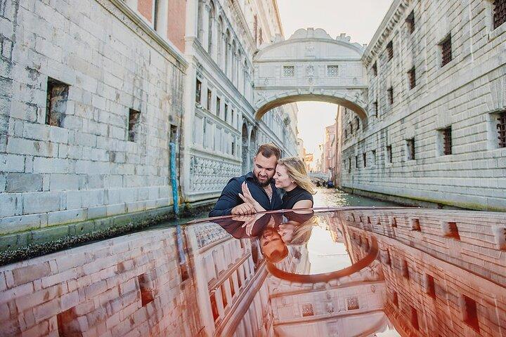Exklusives einstündiges privates Fotoshooting in Venedig.