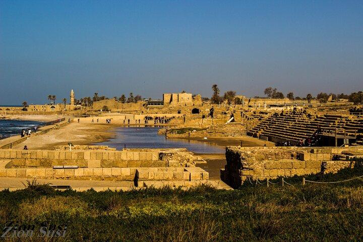 Tour privato di Cesarea e Zichron Ya'akov