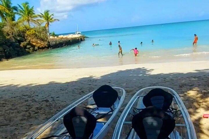 Clear Kayak à Tobago