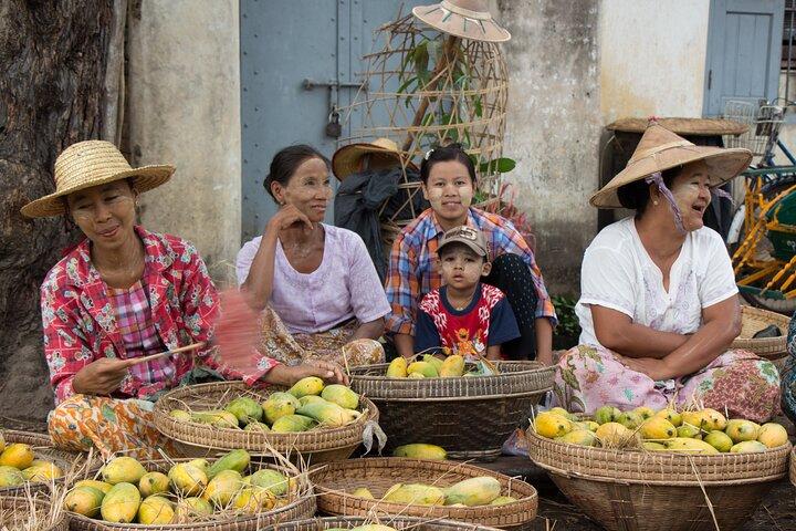 Vandring i centrala Yangon