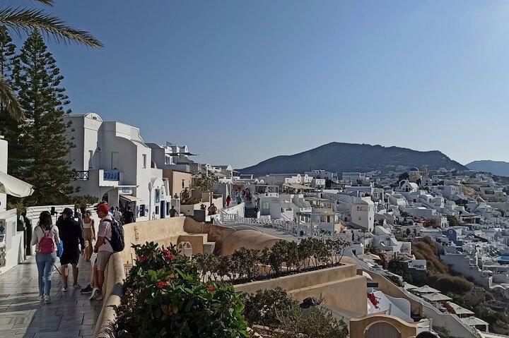 Santorini: Geführte Wanderung auf dem Caldera Trail