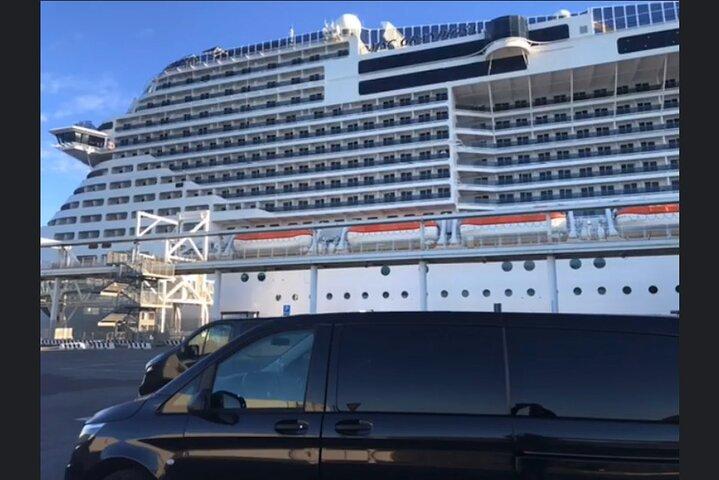 Tour privado y traslado al puerto de Civitavecchia