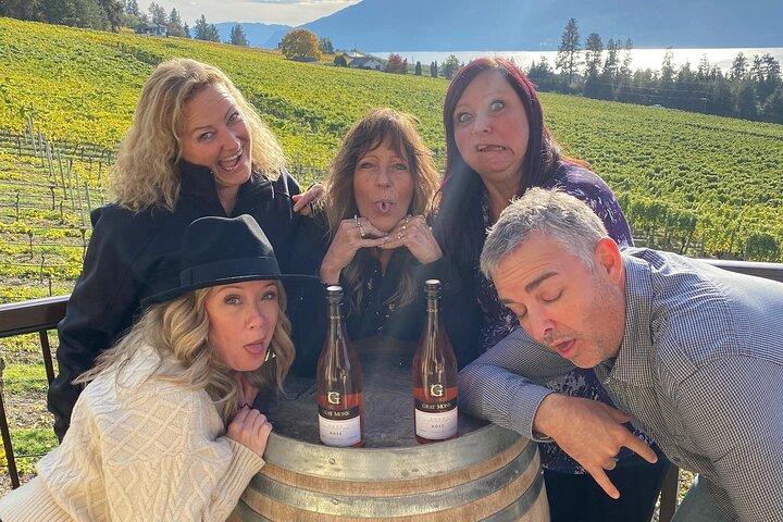 Tour enologico guidato di mezza giornata di Lake Country con 4 cantine