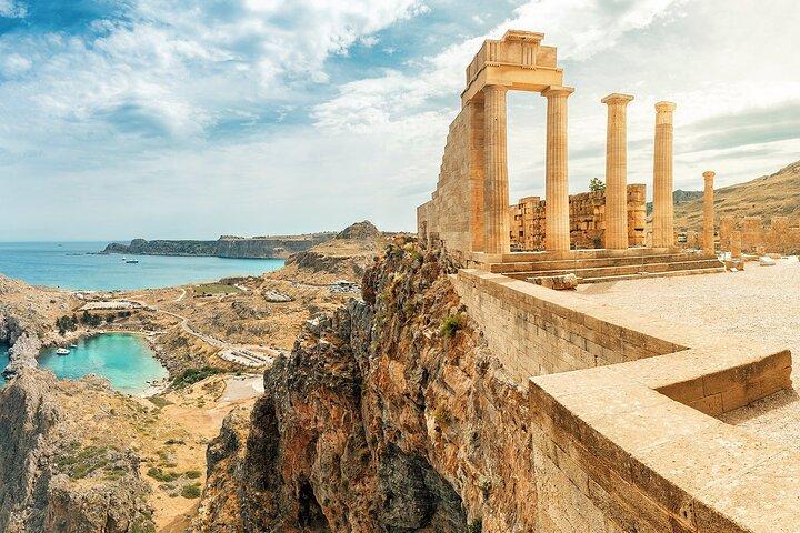 Ontspanningsreis in het dorp Lindos