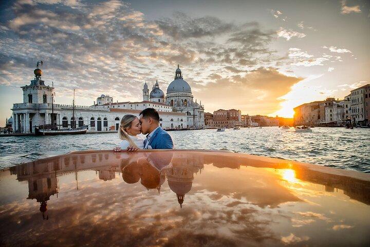 Exklusives einstündiges privates Fotoshooting in Venedig.