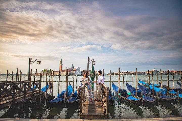 Exklusives einstündiges privates Fotoshooting in Venedig.