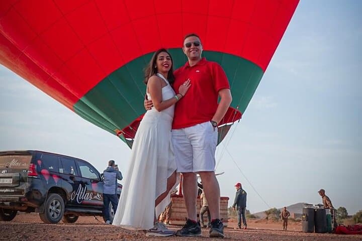 Marrakech Desert Balloon Flight with Atlas Views and Breakfast
