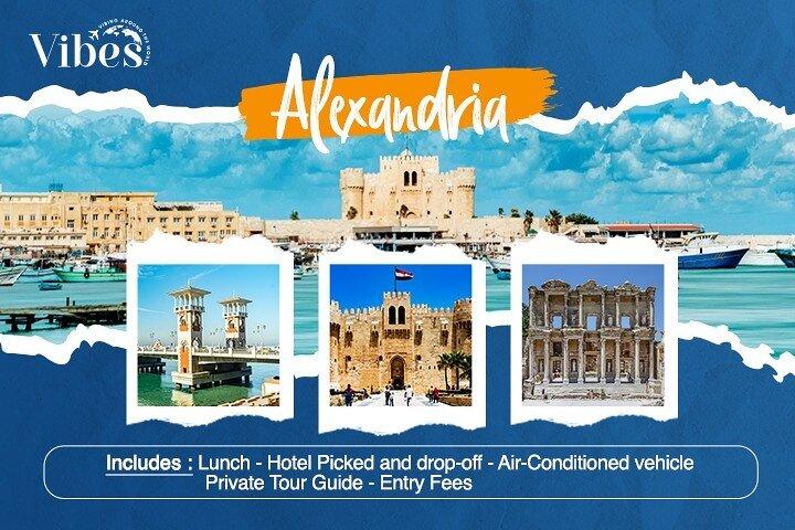 Tour privato di un'intera giornata ad Alessandria dal Cairo