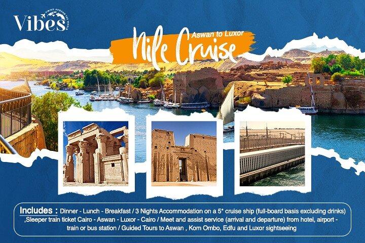 Nile Cruise (Aswan till Luxor)