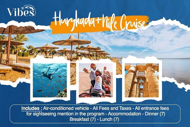 Hurghada och Nile Cruise (Luxor & Aswan)