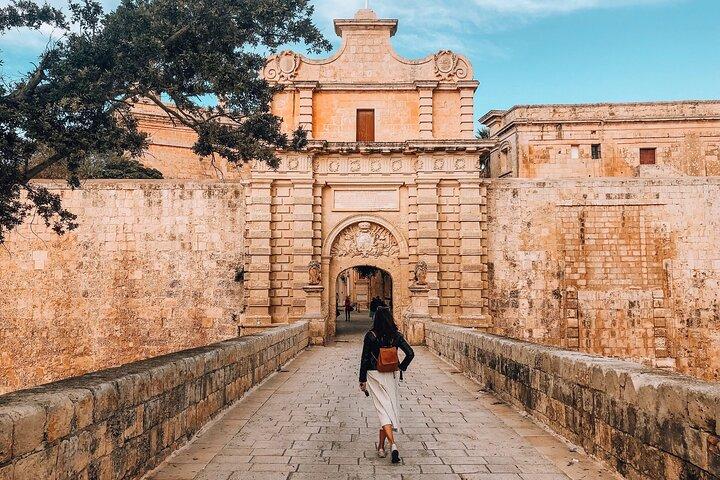 Mdina, Dingli Cliffs och San Anton Gardens Halvdagstur