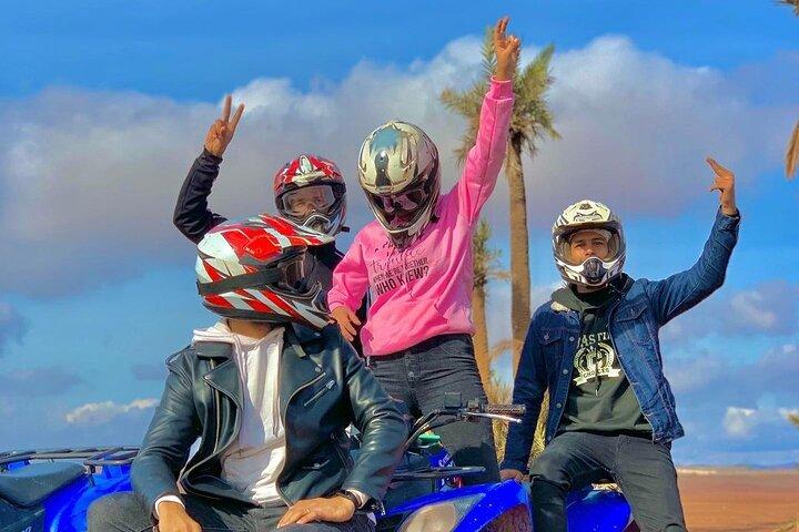 Quad Excursion in the Palmeraie Desert in Marrakech